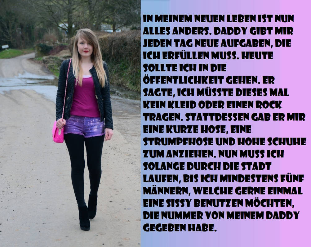Sissy Caption Deutsch by Vaio1987 on DeviantArt