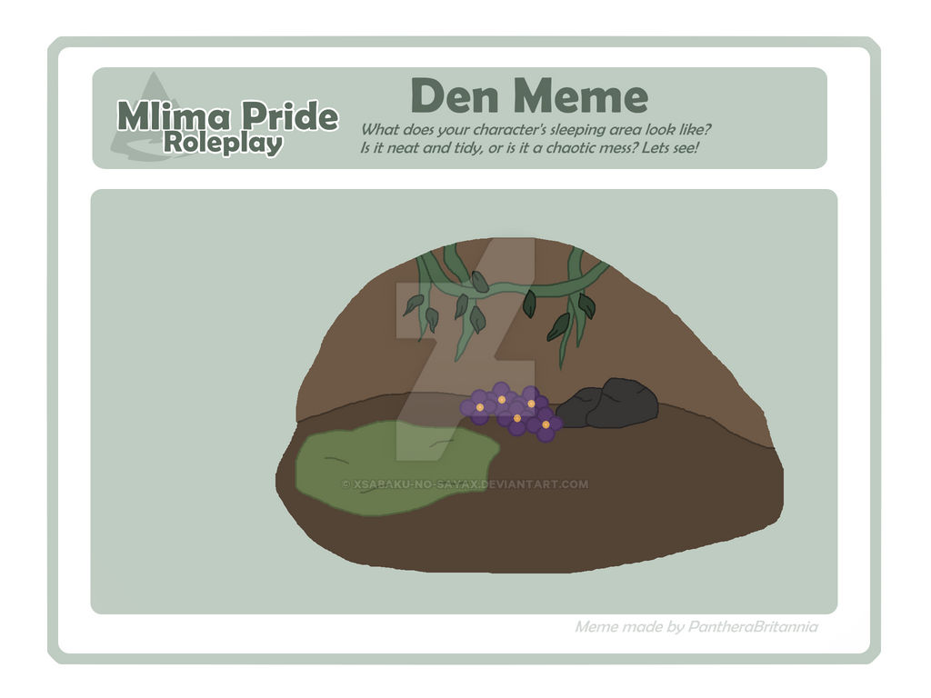 Mlima Pride RP Meme: Usiku's Den