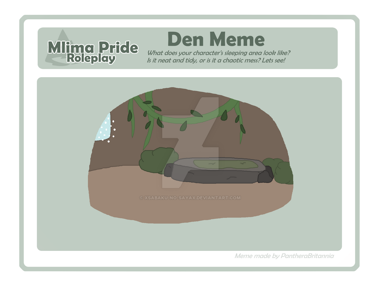 Mlima Pride RP: Kuwa II's Den Meme