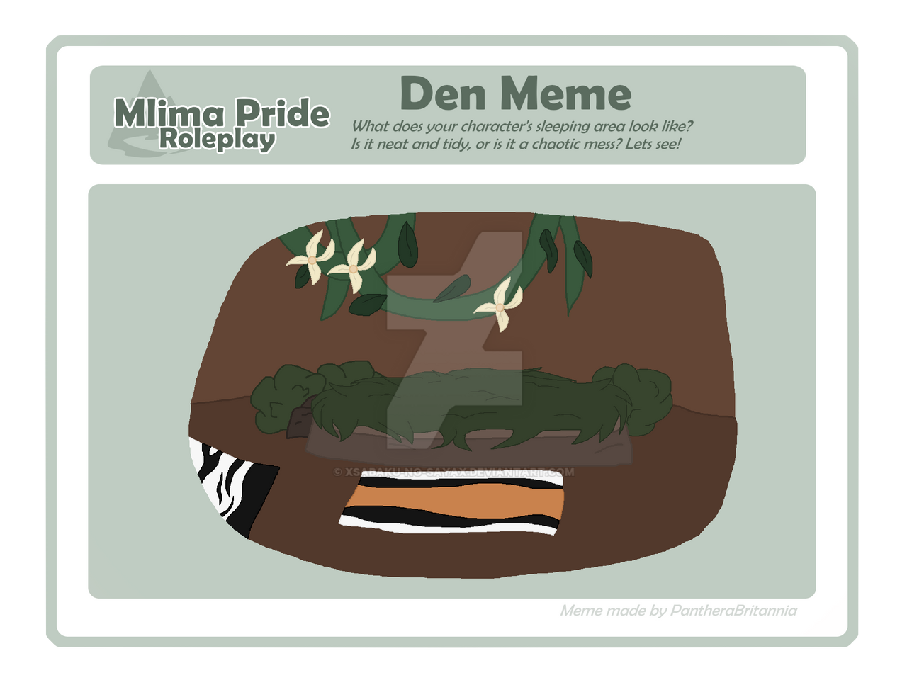 Mlima Pride RP: Bina's Den Meme