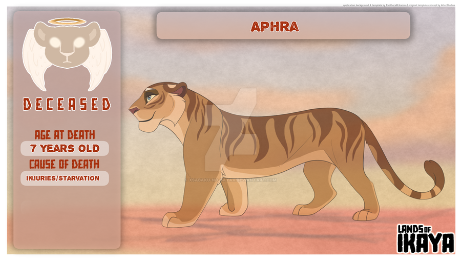 Lands of Ikaya Rp: Aphra (Deceased)
