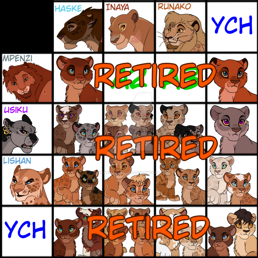 Mlima Pride RP Breedable Grid (2/16) Retired