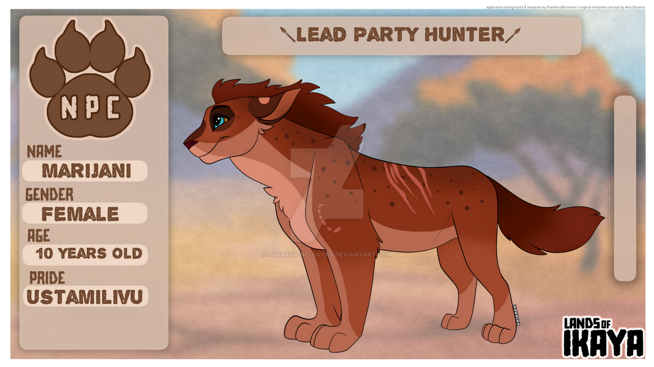 Lands of Ikaya Rp: Marijani (NPC)