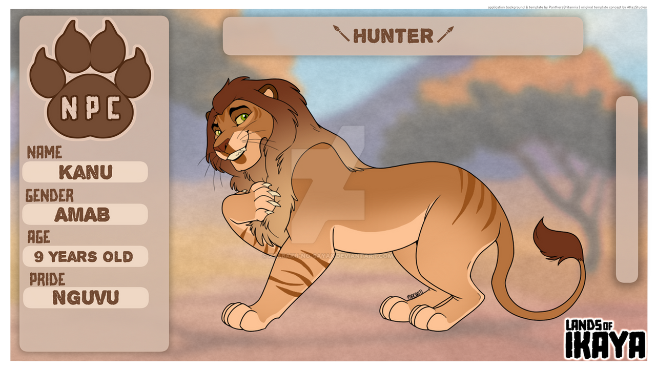 Lands of Ikaya RP Kanu (NPC)