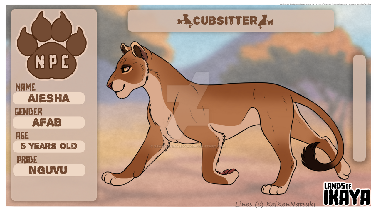 Lands of Ikaya RP Aiesha (NPC)