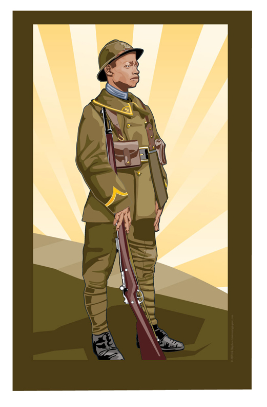 Tirailleurs Senegalais 1917 by MercenaryGraphics