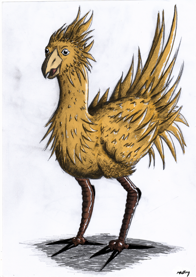 Robo Chocobo Chocobo by mosherdude92 on DeviantArt