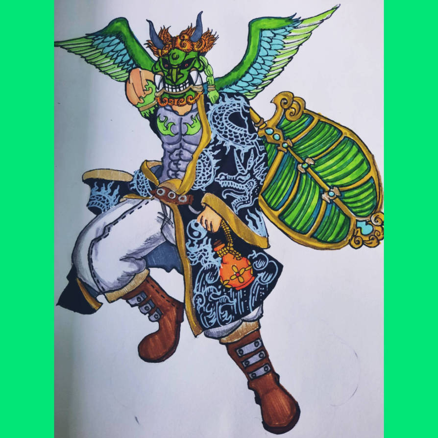Wind Shaman Shaman Mask Wind element type. by leinart20 on DeviantArt