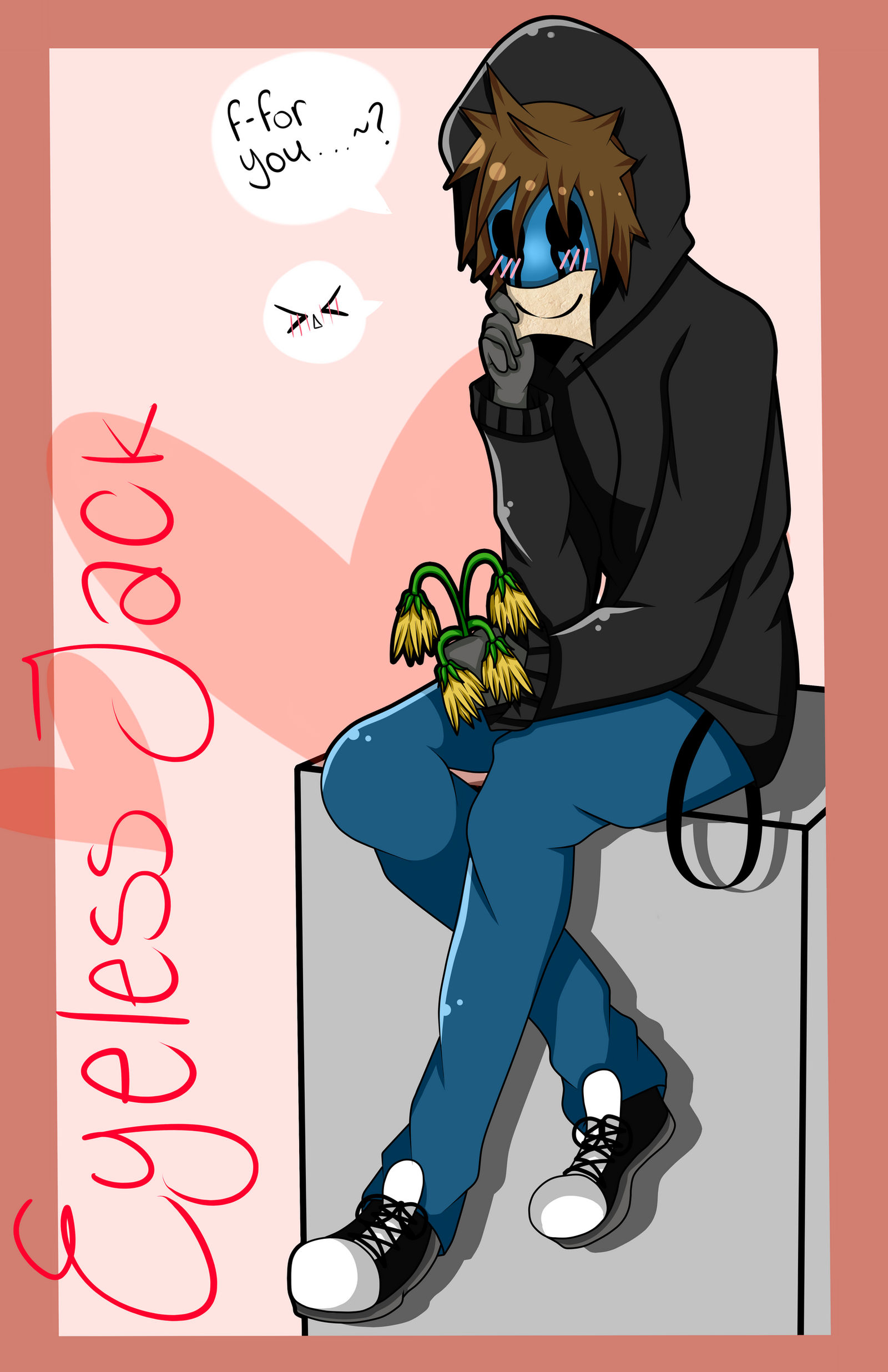 Cute Eyeless Jack fanart! :D