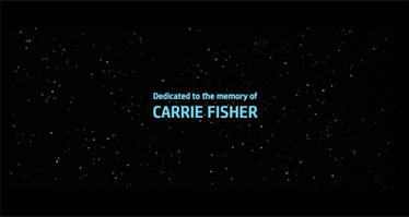 Star Wars EpisodeVIII - End Credits (In Memory)