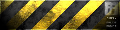 black yellow diago stripes