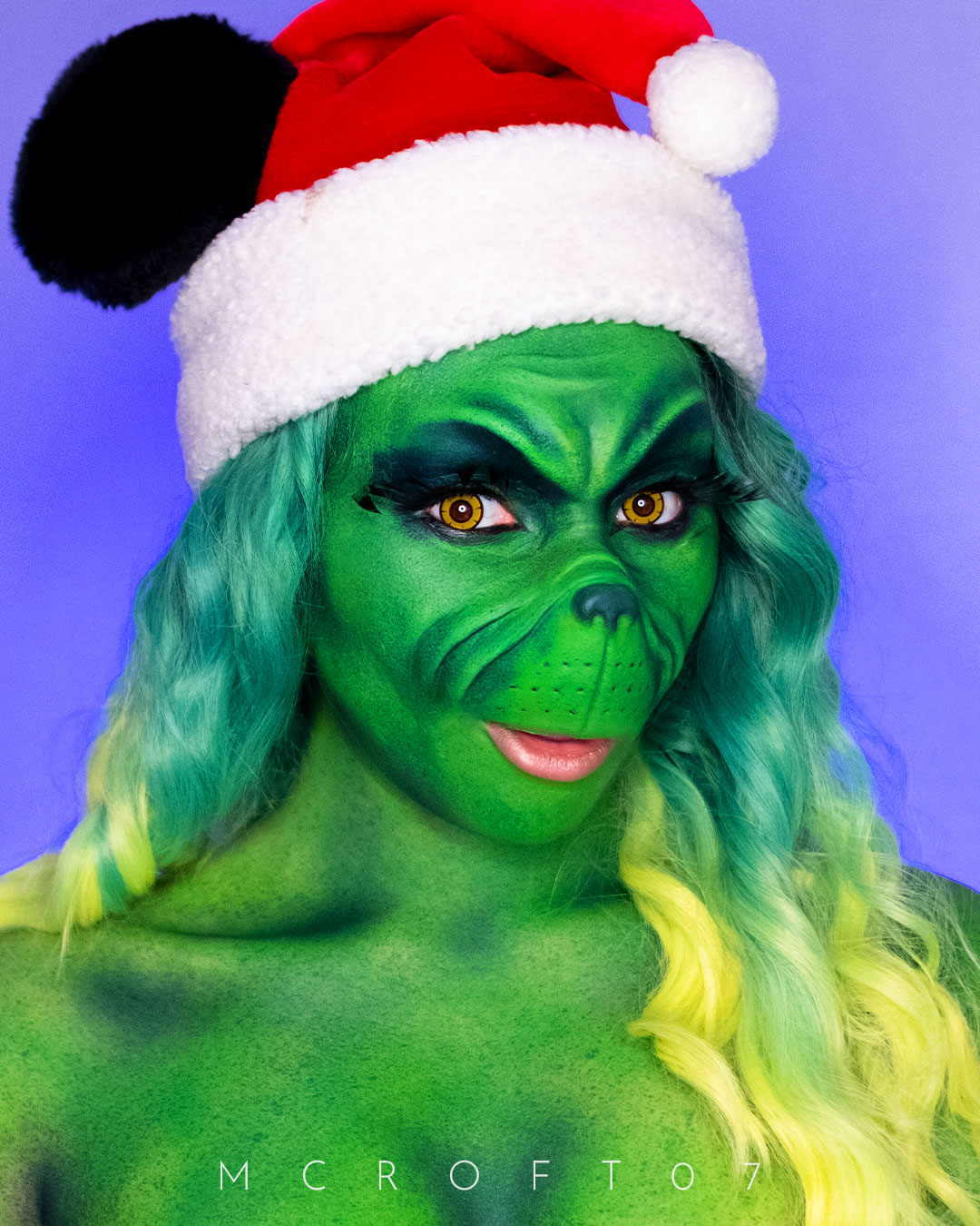 Grinch Makeup Prosthetic Saubhaya Makeup grinch-makeup-prosthetic-saubhaya-makeup