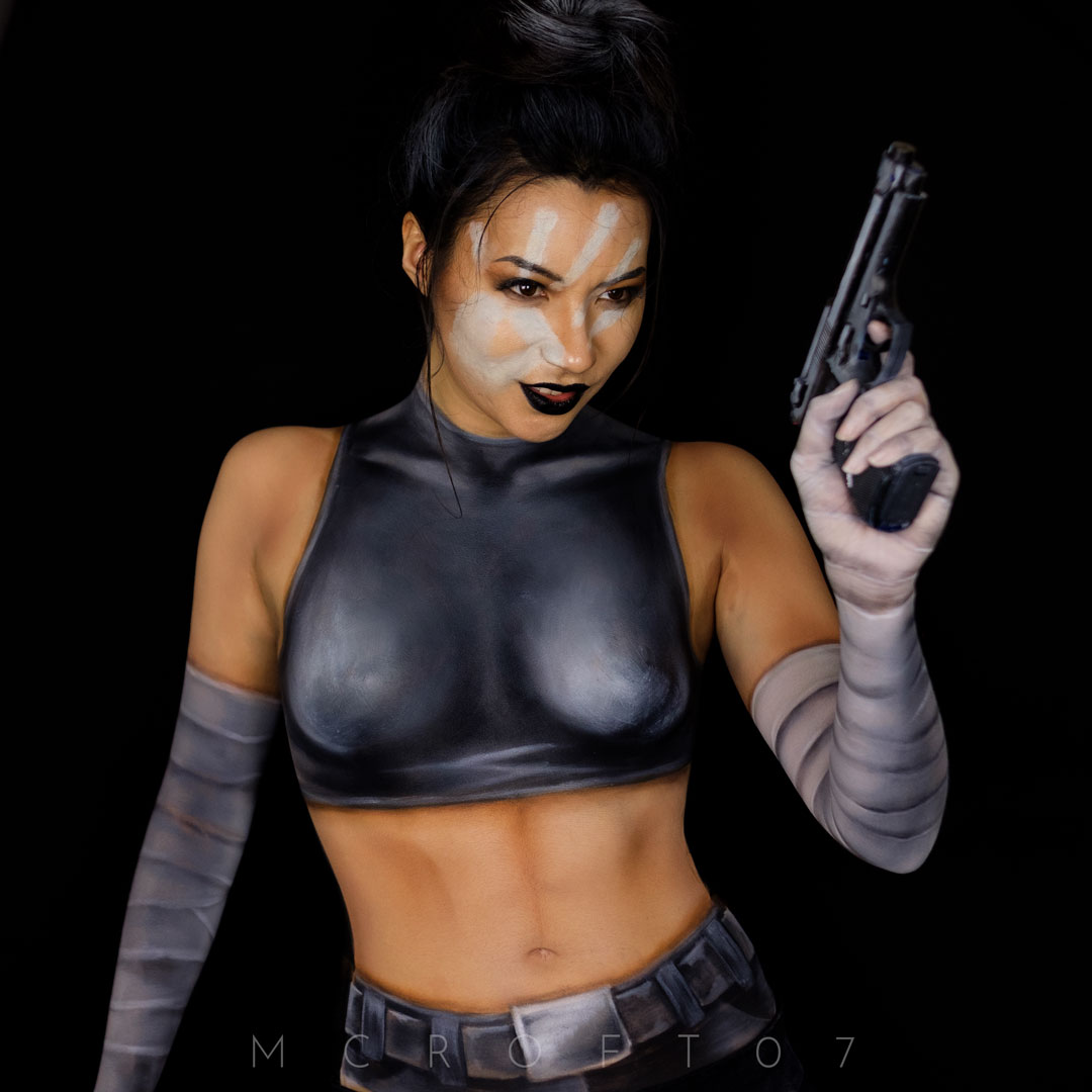 Black Widow Bodypaint by mcroft07 on DeviantArt
