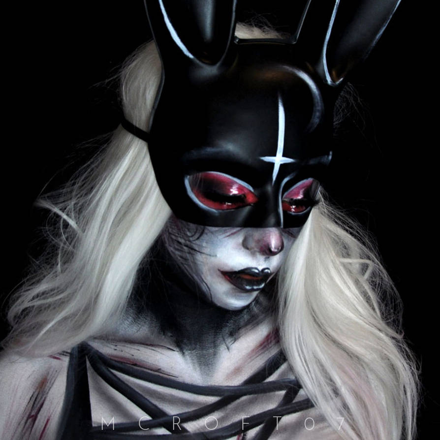 Demon Bunny Makeup by mcroft07 on DeviantArt