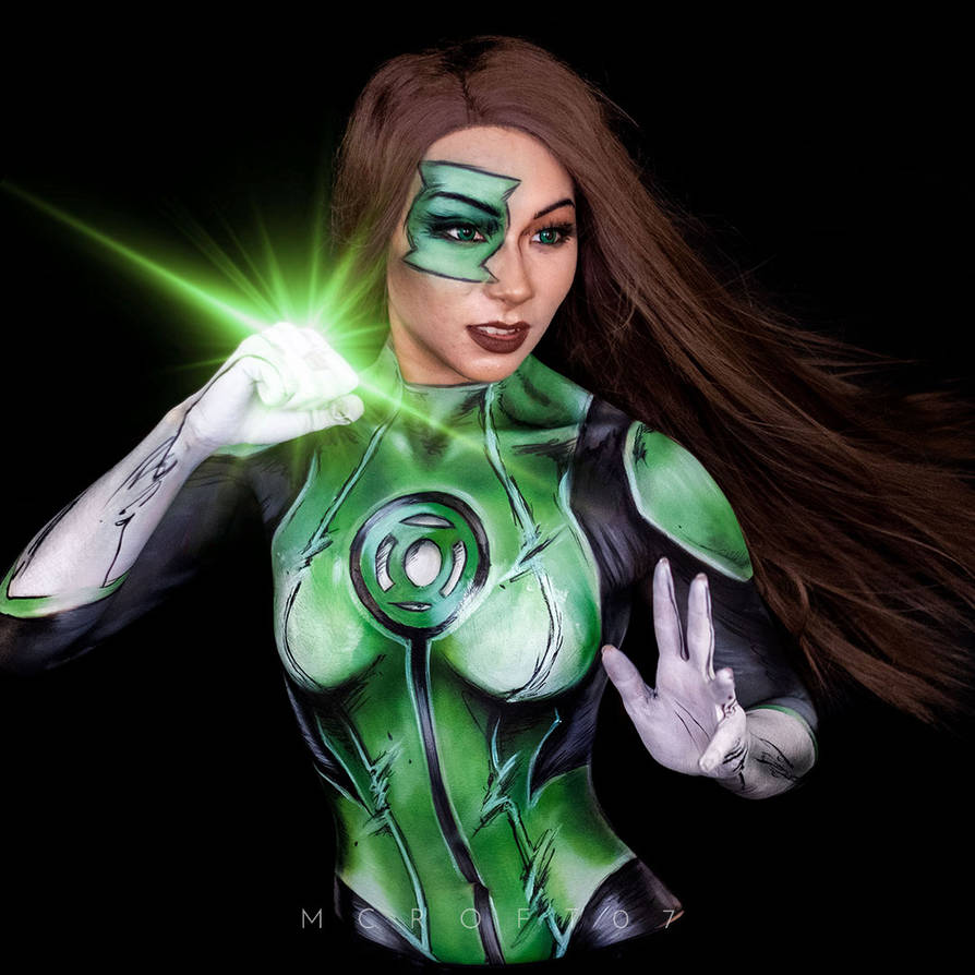 Jessica Cruz, Green Lantern Bodypaint by mcroft07 on DeviantArt