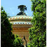 Massimo theatre among trees