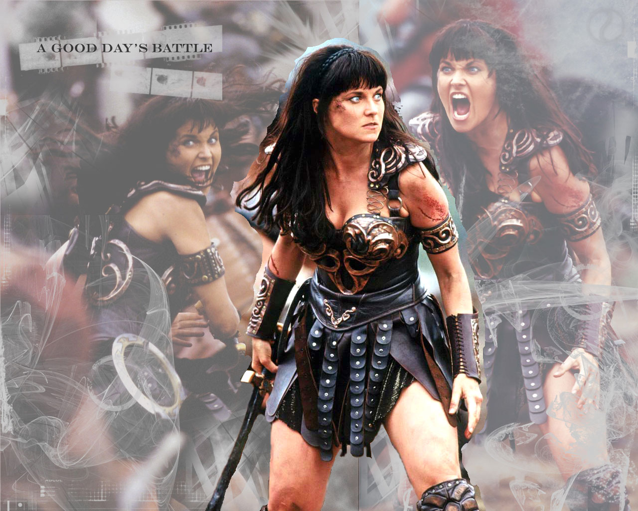 Xena Wallpaper - A Good Day