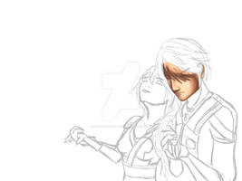 WIP - Noel x Serah: all I wanted...