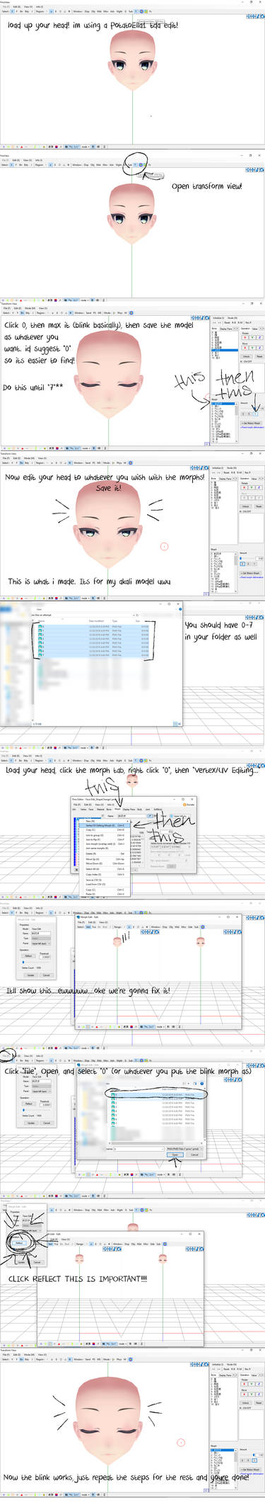 face editing tutorial (plus how to fix facials) by pachoom on DeviantArt
