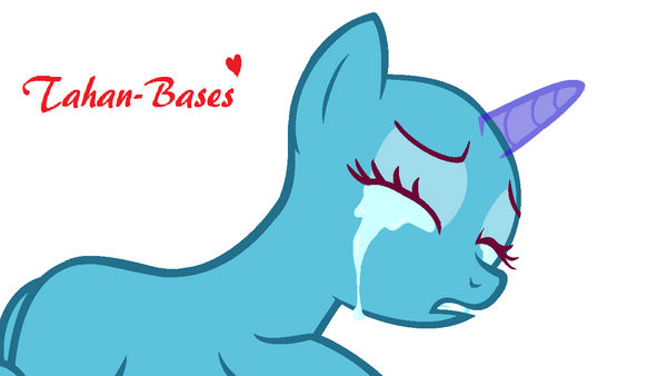 MLP BASE #33- When Girls Cry by Tahan-Bases on DeviantArt