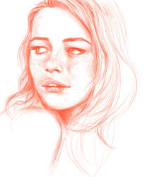 Charlotte Rampling [portrait]