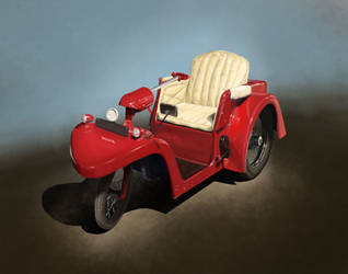 1958 Nelco Solocar Electric Tricycle