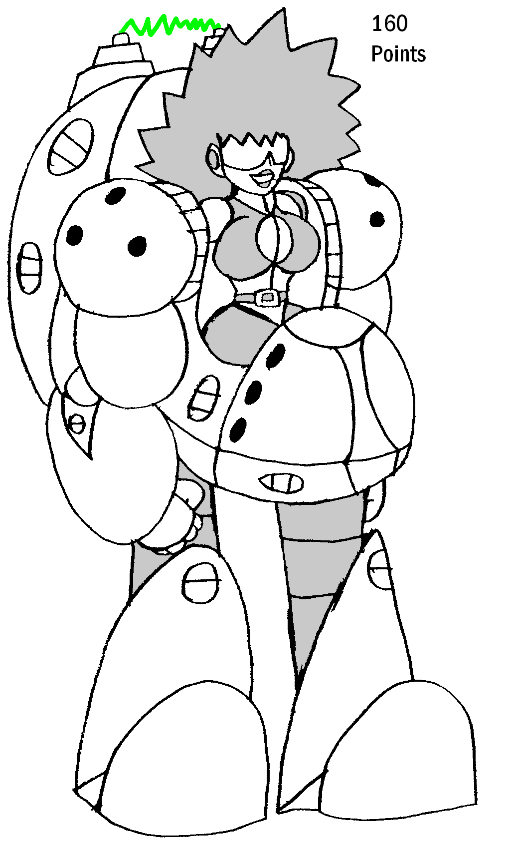 Colorable Adopt - Mech Girl - CLOSED