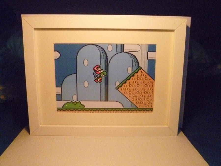 Super Mario World framed by edrage on DeviantArt
