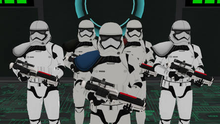Star Wars First Order Troops (MMD)
