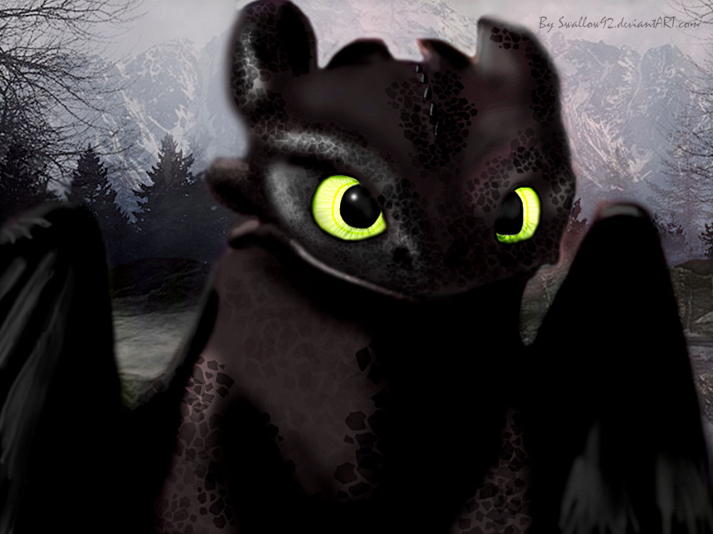 Toothless by Swallow92 on DeviantArt