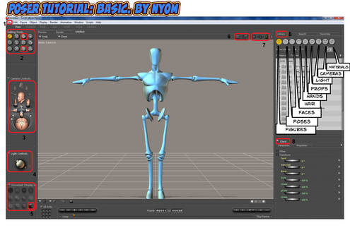 Poser tutorial: basics.