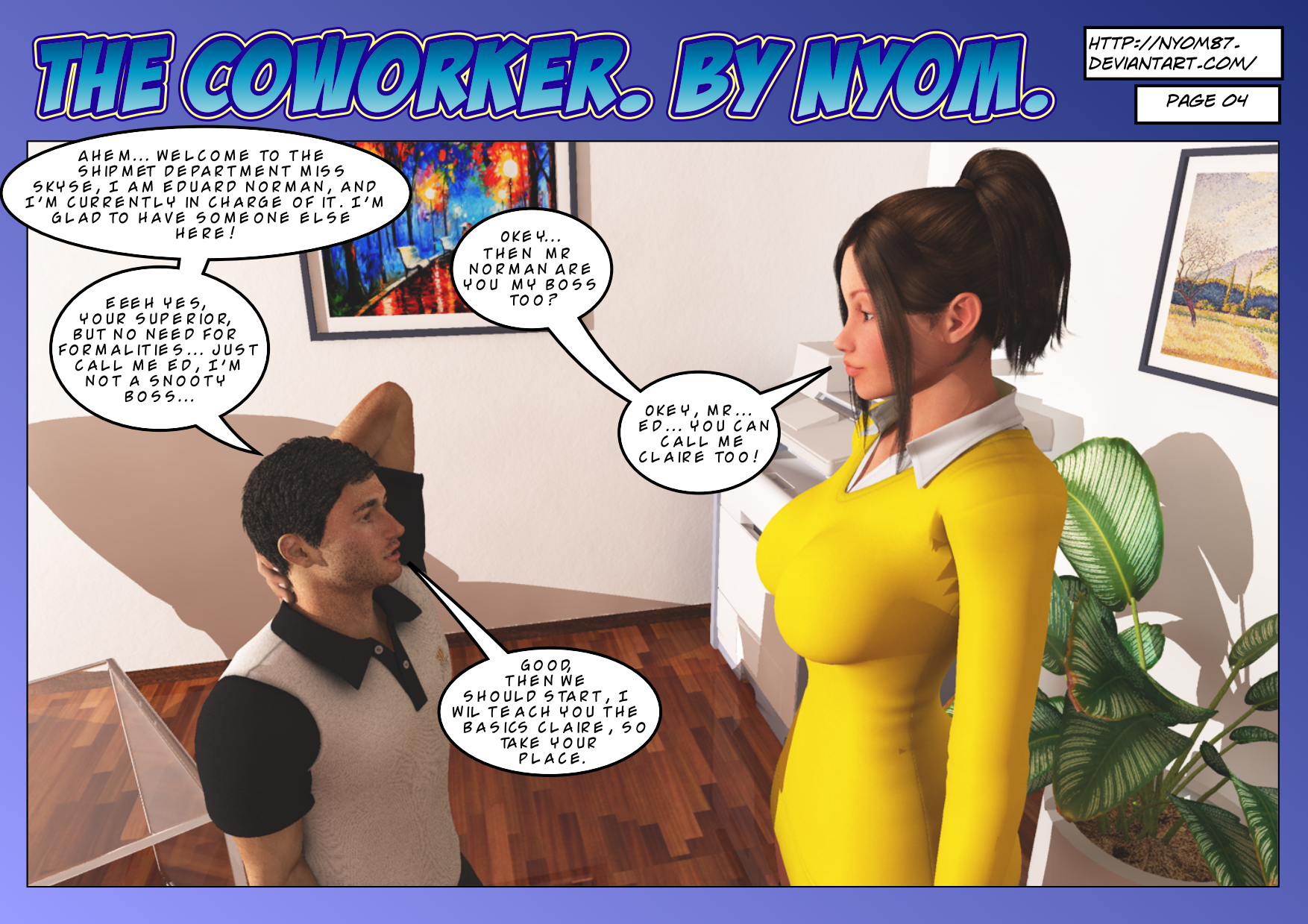 The Coworker Page 4.