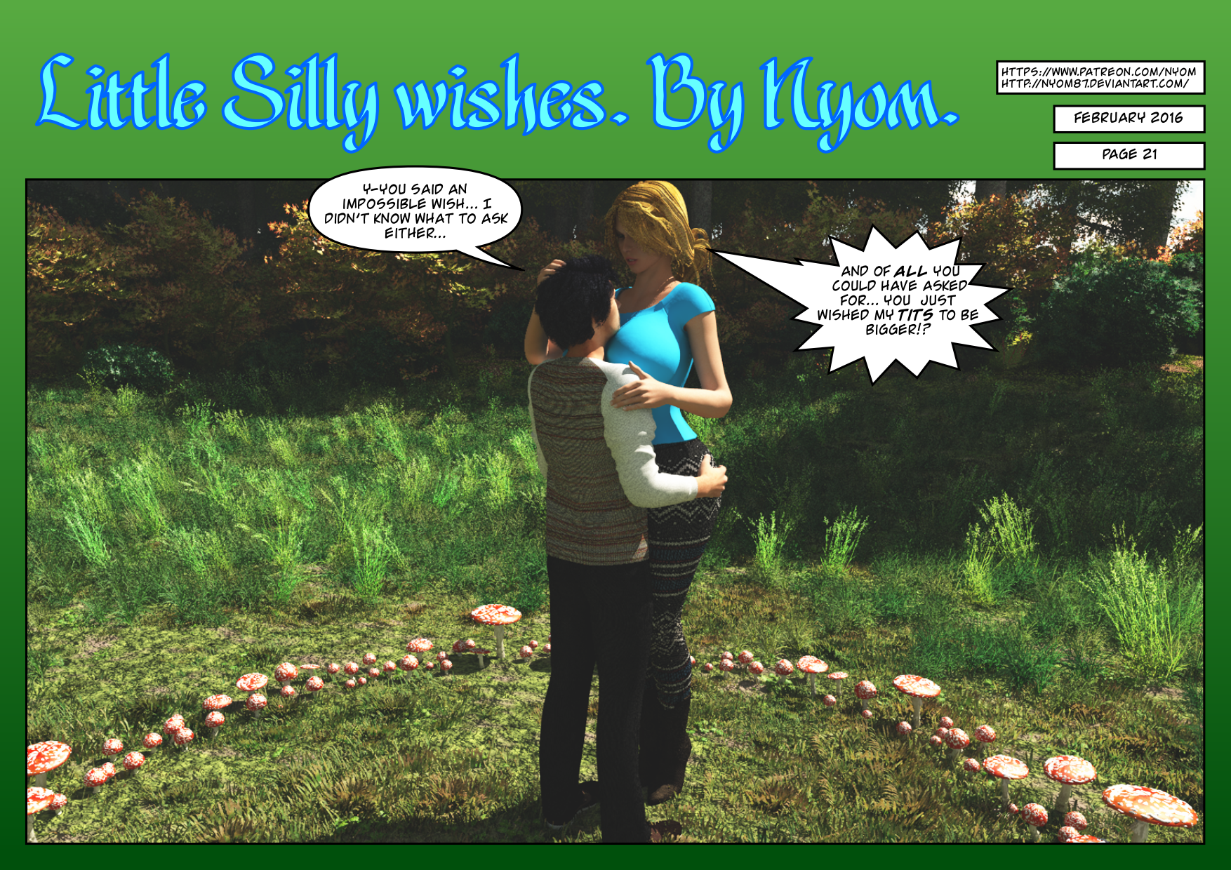 Little Silly Wishes. Page 21.