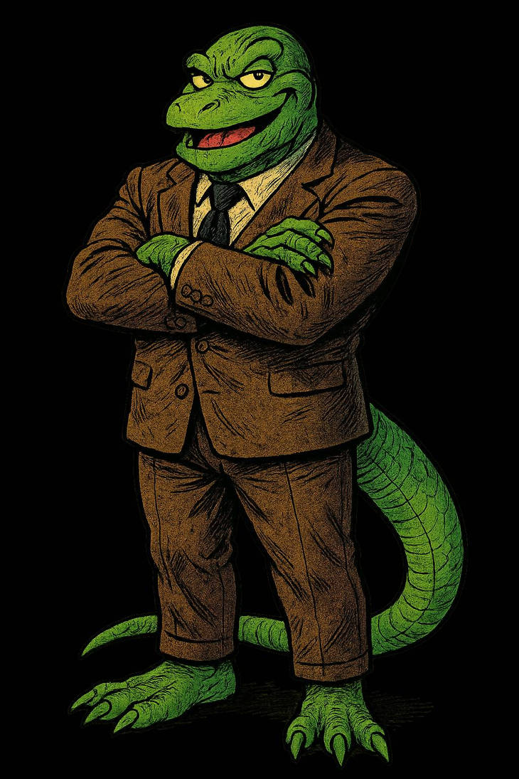 Levon the Lizard (Ai) by Jestercomics on DeviantArt