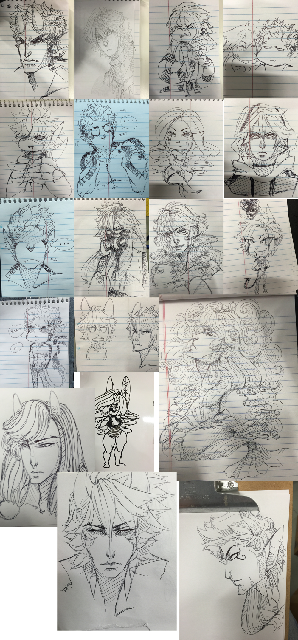 Traditional Sketch dump