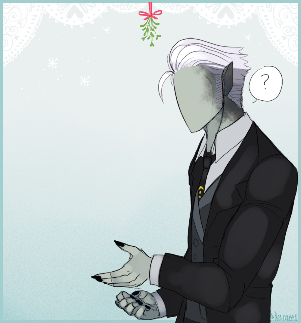 Mistletoe Meme: Aeron