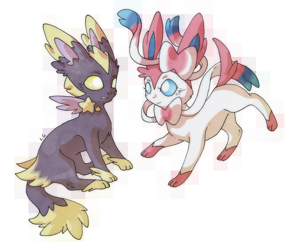 Eevee evolutions Real + Fake by Rutger1990 on DeviantArt