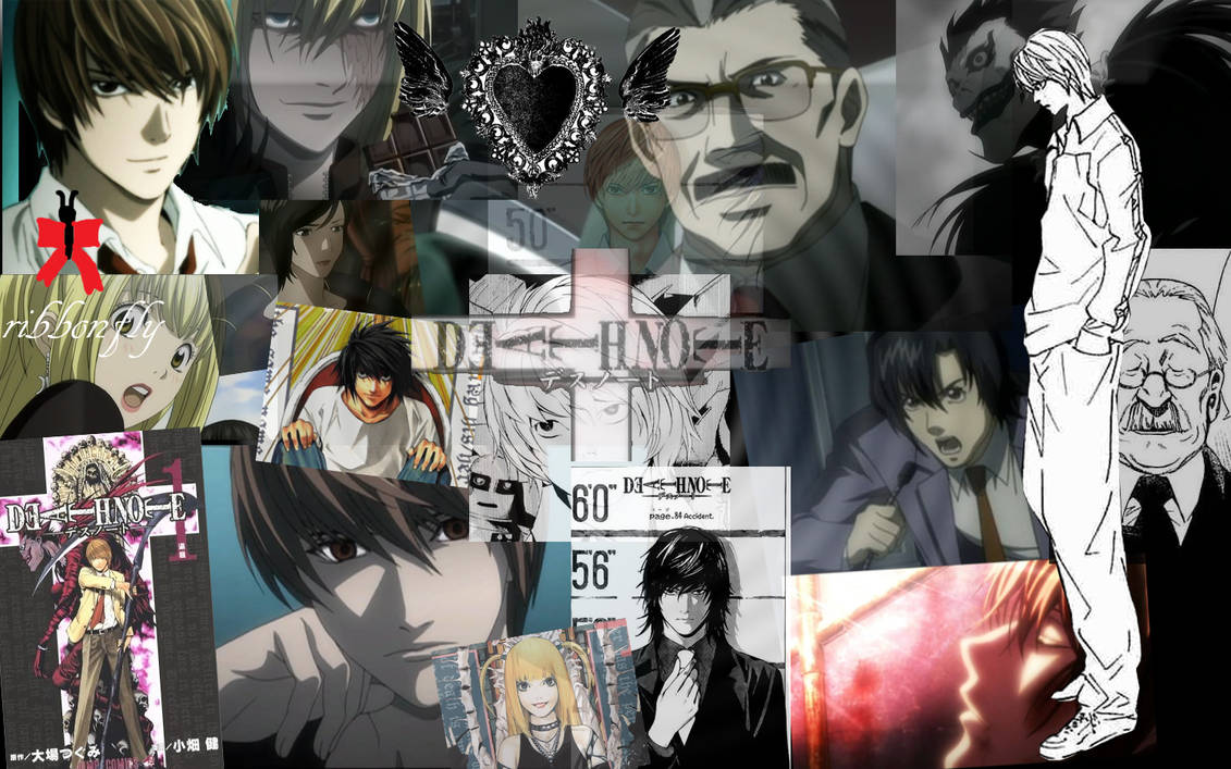 Death Note collage by ribbonfly on DeviantArt