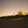 Midnight at the beach.