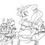 Pony Maids (lineart)