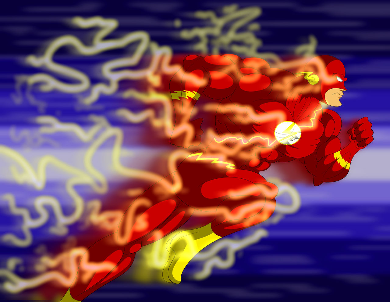 The Flash Running by SegaProcessing16 on DeviantArt