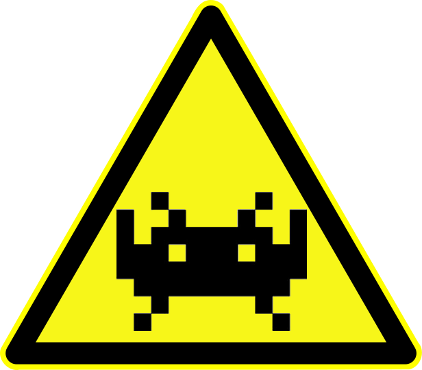 Space invader Sign by XXX515XXX on DeviantArt