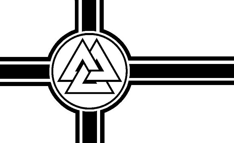 Valknut Flag