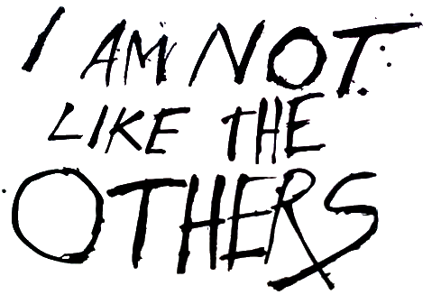 I Am Not Like The Others - Ralph Steadman