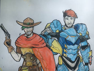 Overwatch Jack and Mark