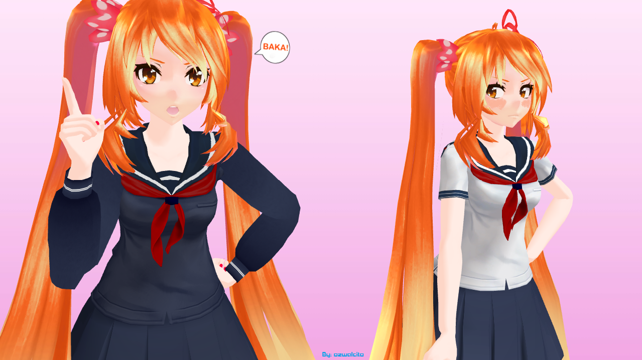 Yandere Simulator - Osana Najimi 4 by V-kony on DeviantArt