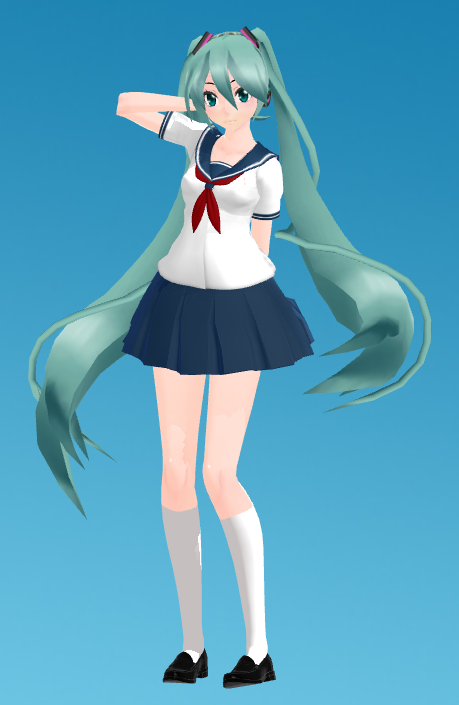 TDA Yandere-Miku + DL Only Friends