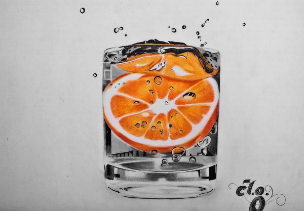 Orange-Water