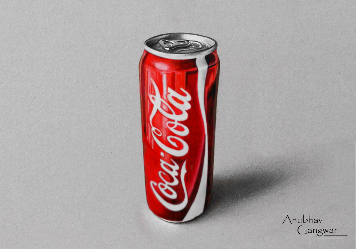 Sample Can Drawing How To Draw A Soda Can