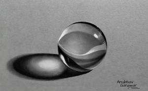 Marble Ball - Drawing